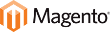 Magento Logo - We work with Magento