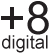 Plus 8 Digital : Web Design, Ecommerce & SEO Icon