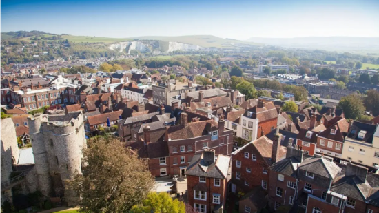 View of Lewes East Sussex for Web Design in East Sussex